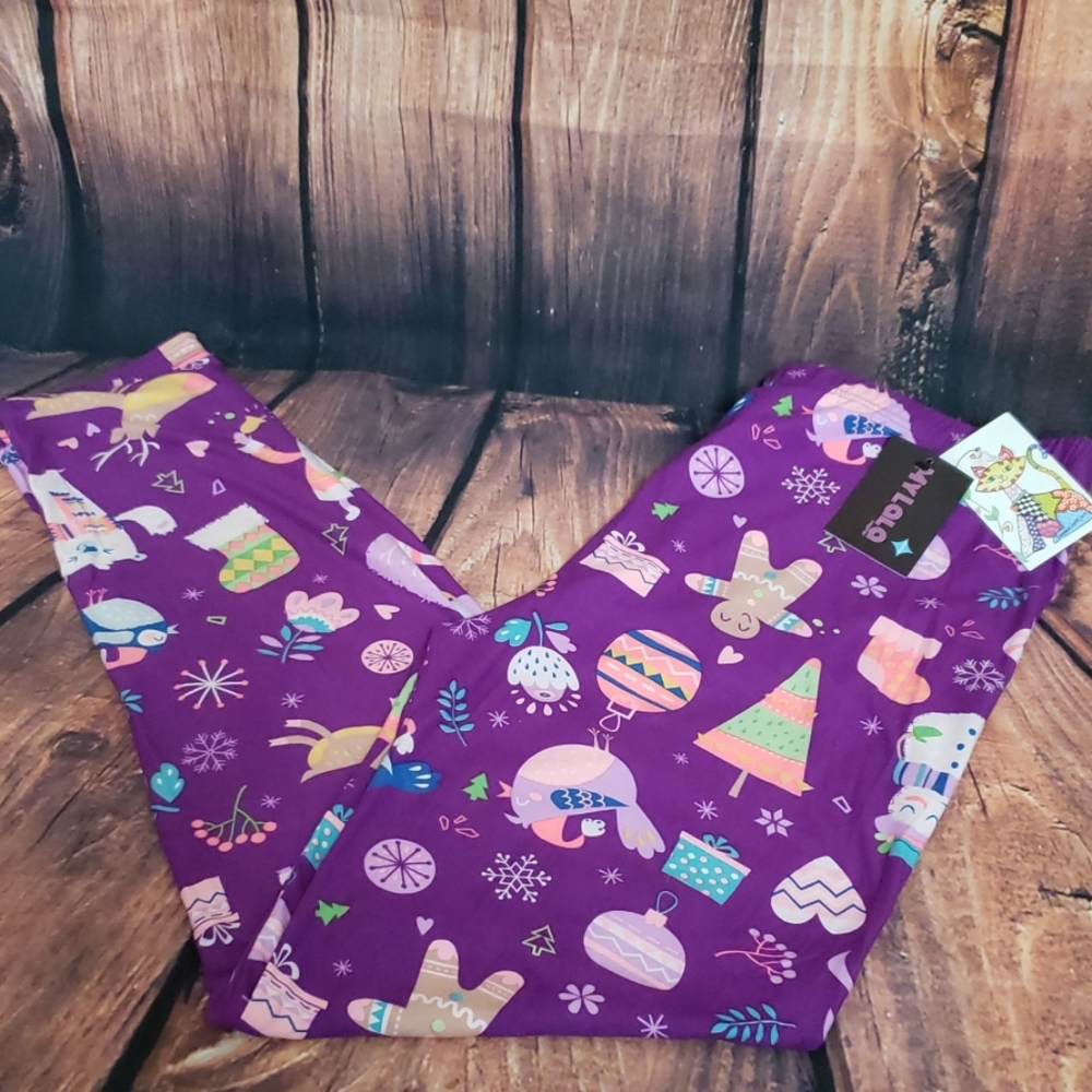 Extra Curvy MyLala Leggings New North Pole